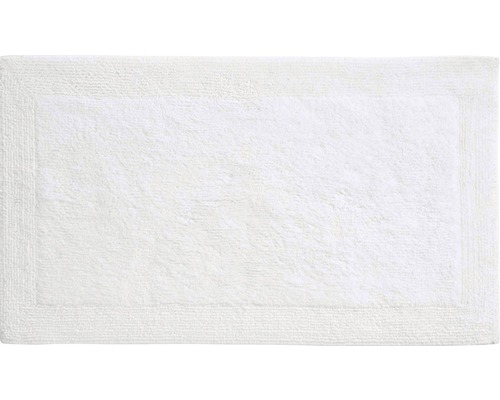 Badteppich Grund Luxor 70 x 120 cm weiß