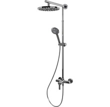 Colonne de douche avec mitigeur Schulte Classic rond chrome D9620 02-thumb-0