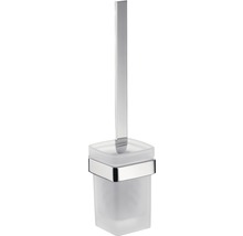 WC-Bürstengarnitur Emco Loft edelstahl/Kristallglas satiniert 051501600