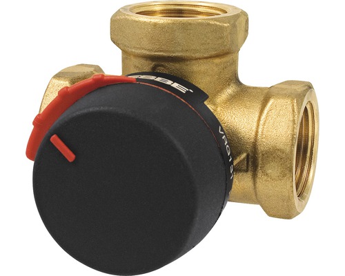 Messing Thermostatventil mit Einstellknopf