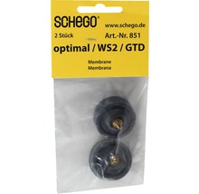 Schego Membrane im Zweierpack für Aquarienluftpumpe