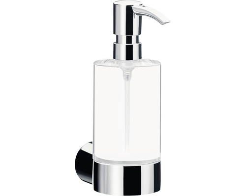 Distributeur de savon Emco Fino cristal transparent/chrome 842100101