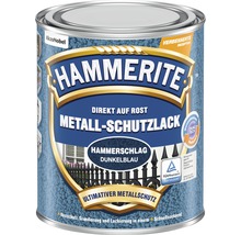 HAMMERITE Hammerschlaglack Effektlack Dunkelblau 750 ml