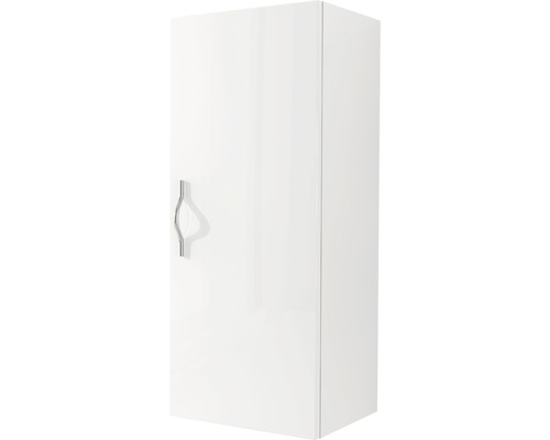 Armoire suspendue Bahia 30x74 cm blanc haute brillance