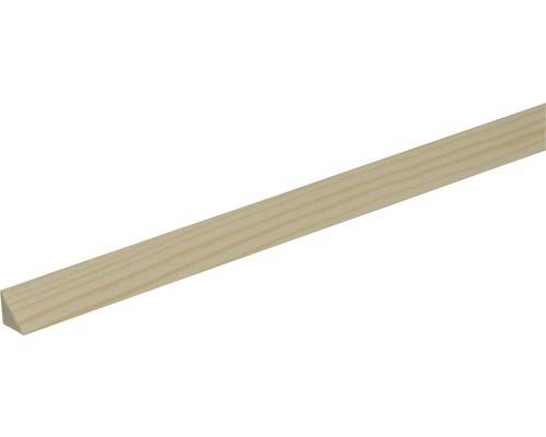 Konsta Dreikantleiste Kiefer roh 2000 x 14 x 14 mm Holzleiste aus Fichte