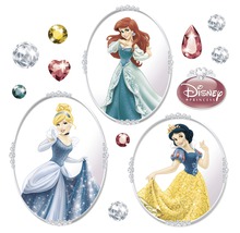 Sticker pour fenêtre Disney Edition 4 Princess 31 x 31 cm rose-thumb-0
