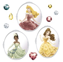 Sticker pour fenêtre Disney Edition 4 Princess 31 x 31 cm rose-thumb-1