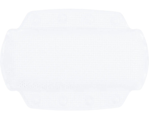 Appuie-tête rembourré Spirella Alaska 32 x 23 cm blanc