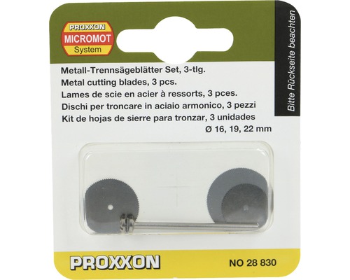 Metall-Trennsägeblatt PROXXON, 3 Stk. Proxxon Metalltrennsägeblätter Set, drei Stück