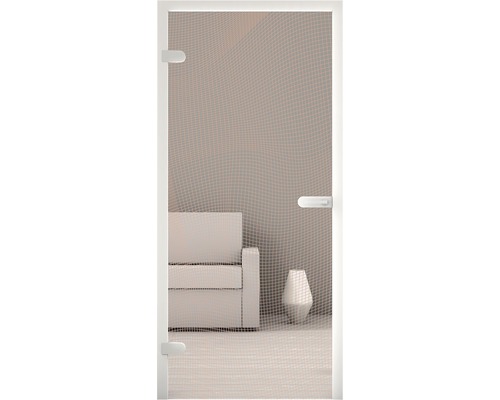 Fliegengittertür mit Griff zum Insektenschutz