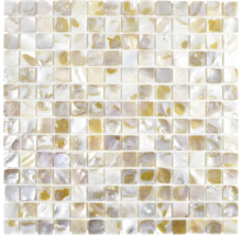 Muschelmosaik SM 203 hellbeige 30,5x30,5 cm