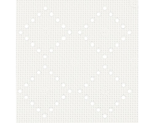 Tapis antidérapant pour douche Spirella Alaska 55 x 55 cm blanc