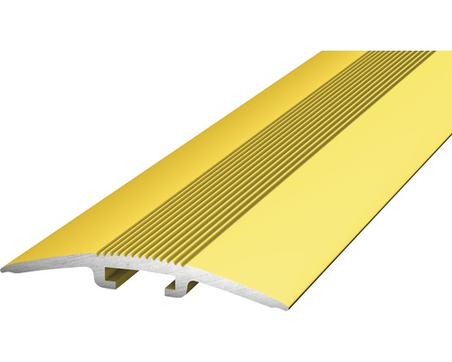 Barre de seuil aluminium D.O.S. doré 40 x 2700 mm