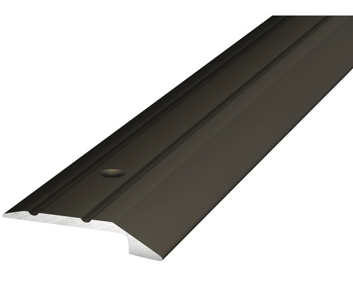 Arrêt de bord alu bronze perforé 30 x 2700 mm-0