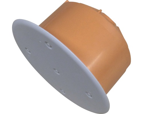 Boîte d''encastrement électrique avec plaque de fixation