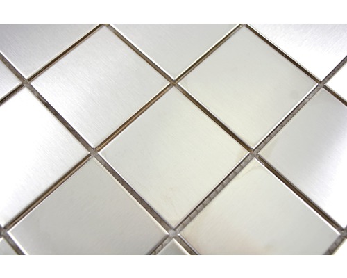 Quadratische Metallmosaikfliesen für Wand und Boden