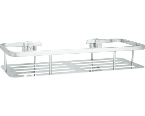 Étagère d''angle en métal pour la salle de bain