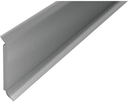 Prinz Kernsockelleiste silber 2500x60x15 mm