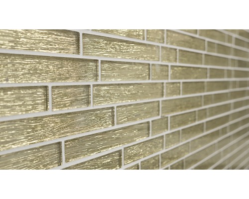 Wandfliesen aus Glas im Quaderformat