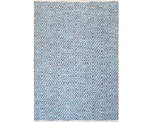 Tapis de chiffon Venus 510 bleu 80x150 cm