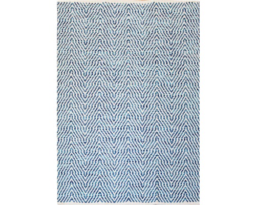 Tapis de chiffon Venus 510 bleu 120x170 cm