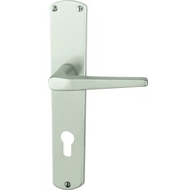Poignée de porte avec plaque longue pour portes intérieures