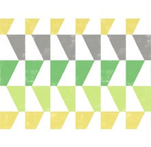 Schiebegardine Coal grün 60x300 cm