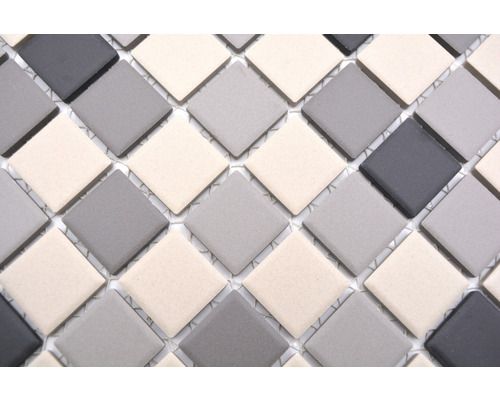Mosaïque avec motif carré