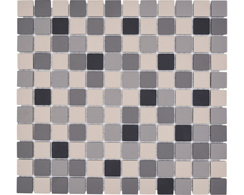 Mosaïque avec des pierres carrées