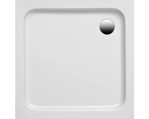 Receveur de douche OTTOFOND Imola 90 x 90 x 6 cm blanc brillant lisse 940601