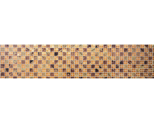 Carreaux de mosaïque avec motif de feuilles