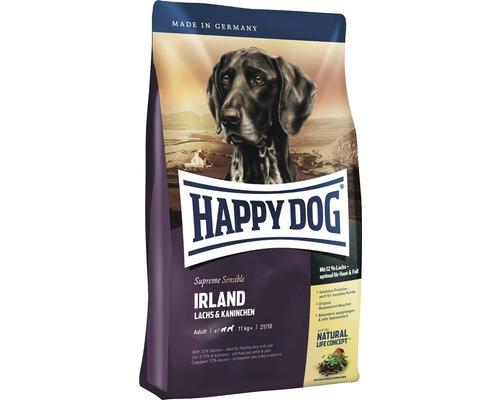 Croquettes pour chien HAPPY DOG Supreme Irlande saumon & lapin 12,5 kg