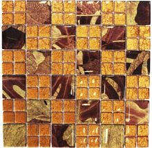 Mosaikfliese mit Blattmuster