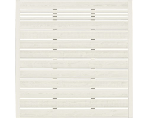 Élément de clôture BuldiFix type de clôture E, 180 x 180 cm, blanc crème