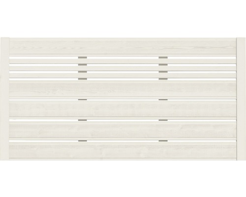Élément de clôture BuldiFix type de clôture E, 180 x 90 cm, blanc crème