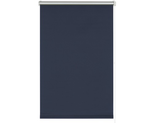 Klemmrollo Verdunklung ohne Bohren Thermo blau 45x150 cm inkl. Klemmträger