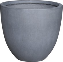 Grauer Pflanztopf aus Beton