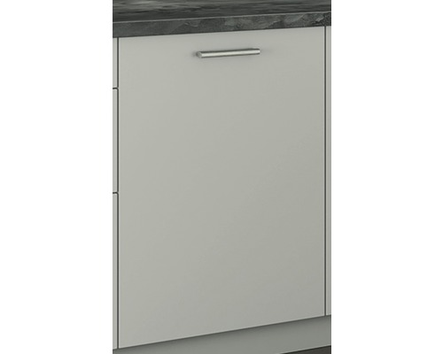 Porte de lave-vaisselle PICCANTE entièrement intégrée, gris clair