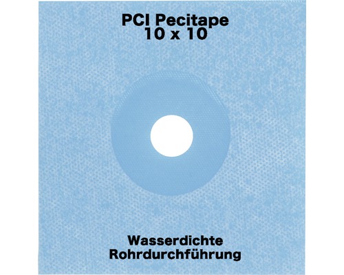 Système de bande d'étanchéité spécial PCI Pecitape® pour des joints en angle et des joints de raccordement étanches 10 x 10 cm