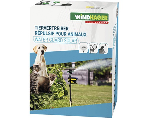 Répulsif pour animaux Windhager arroseur à eau Solar Outdoor-0