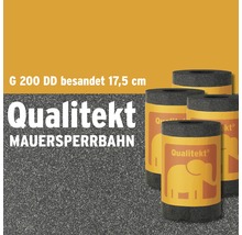 Bande d''étanchéité Qualitekt, G 200 DD sablée, 17,5 cm