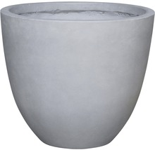 Grauer Pflanztopf
