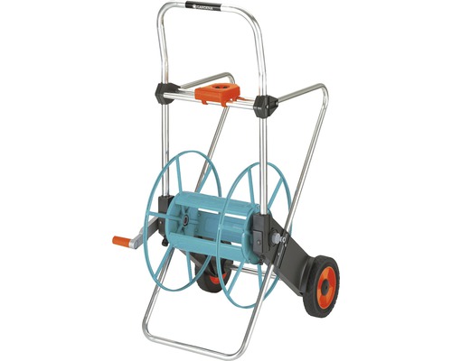 Gartenschlauchwagen mit Rädern und Kurbel