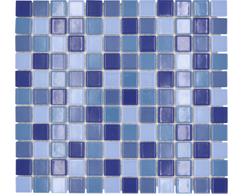 Mosaïque en céramique JT 250 30,5x32,5 cm mixte bleue