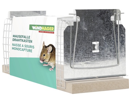 Piège à Campagnols En Métal Galvanisé - Méthode Mécanique Sans Poison, Efficace Pour Protéger Le Potager