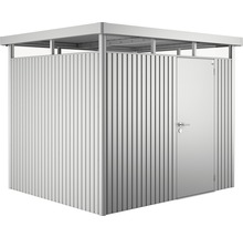 Gerätehaus Biohort HighLine H3 Standardtür 275 x 235 cm silber-metallic