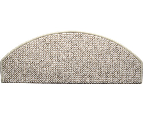 Marche d''escalier demi-ronde en moquette