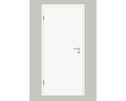 Pertura Wohnungseingangstür SSK2 CPL weiß KK III (ähnlich RAL 9010) 86,0x198,5 cm DIN Links