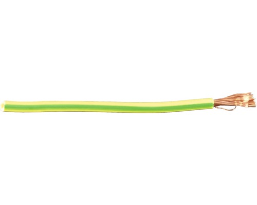 Conducteur H07 V-K 1G1,5 mm² vert/jaune au mètre