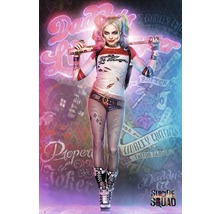 Harley Quinn, armée d''une batte de baseball, du film Suicide Squad.